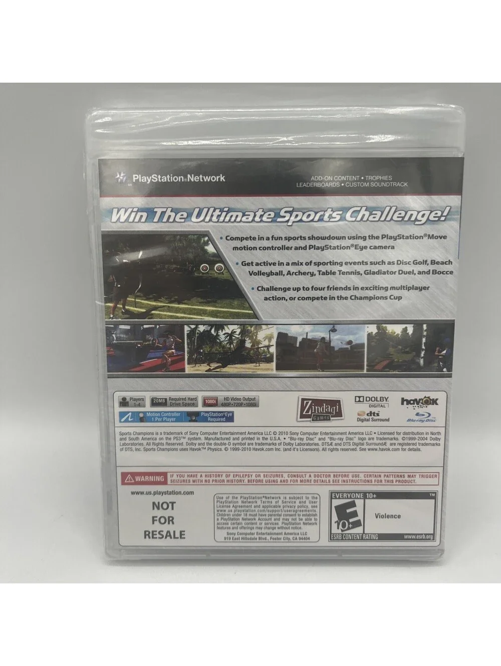 PlayStation 3 Sports Champions - PS3 - Brand New Sealed